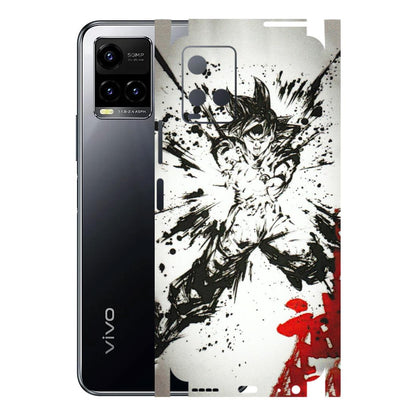 VIVO Y Series Phone Skins (All Models) - DBZ - 3D Embossed Finish (L-206) Vivo Y33 S