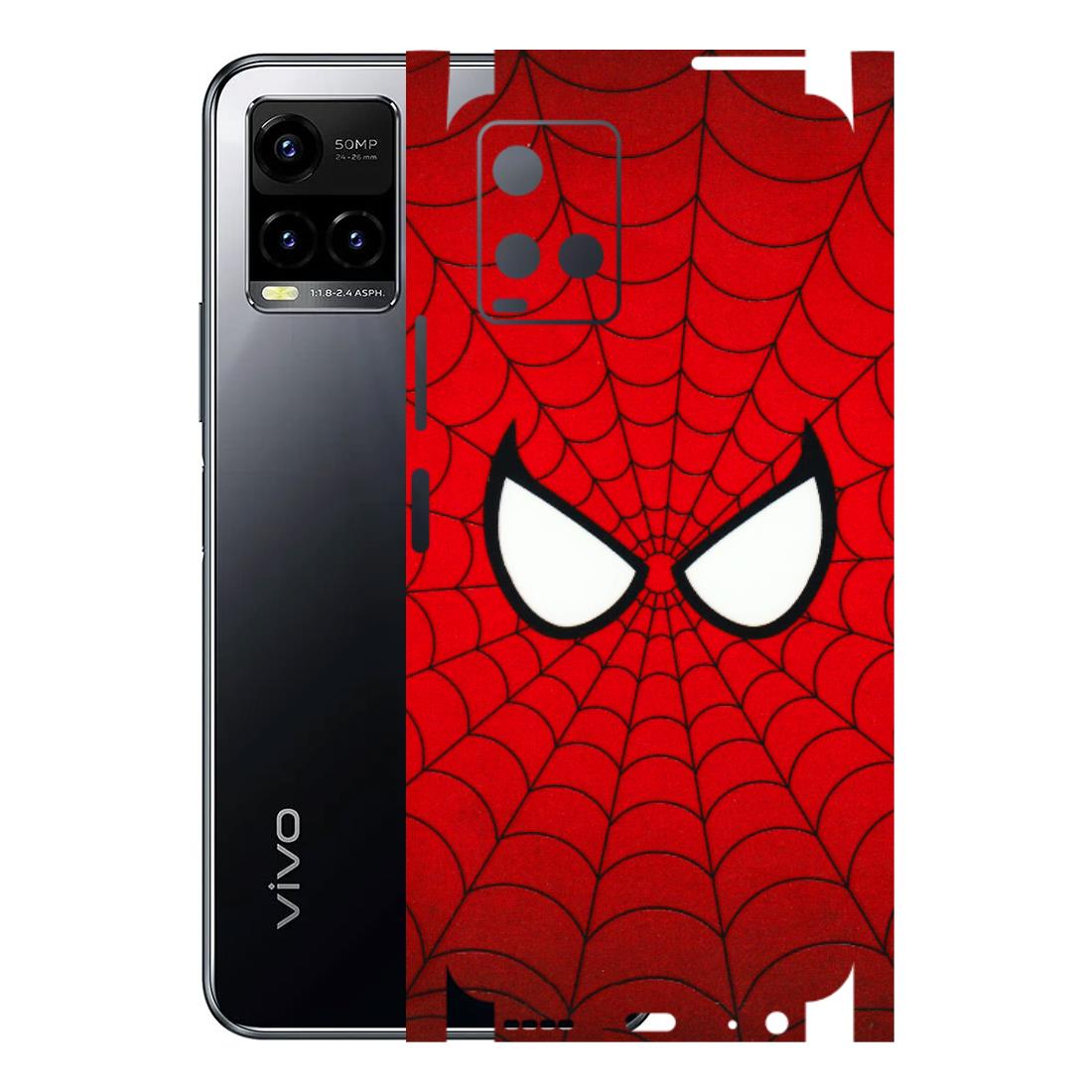 VIVO Y Series Phone Skins (All Models) - Spidey Eyes - 3D Embossed Finish (L-257) Vivo Y33 S