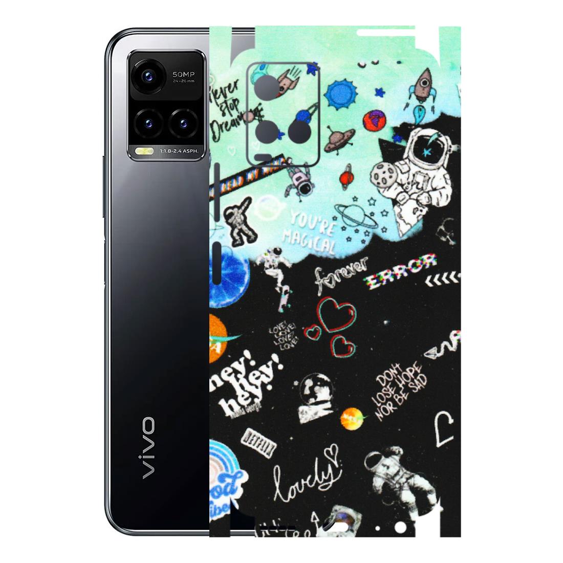 VIVO Y Series Phone Skins (All Models) - Living In A Space Dream - Matte Finish (M-46) Vivo Y33 S