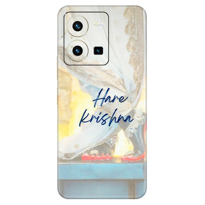 VIVO Y Series Phone Skins (All Models) - Hare Krishna - 3D Embossed Finish (L-03) Vivo Y35 2022