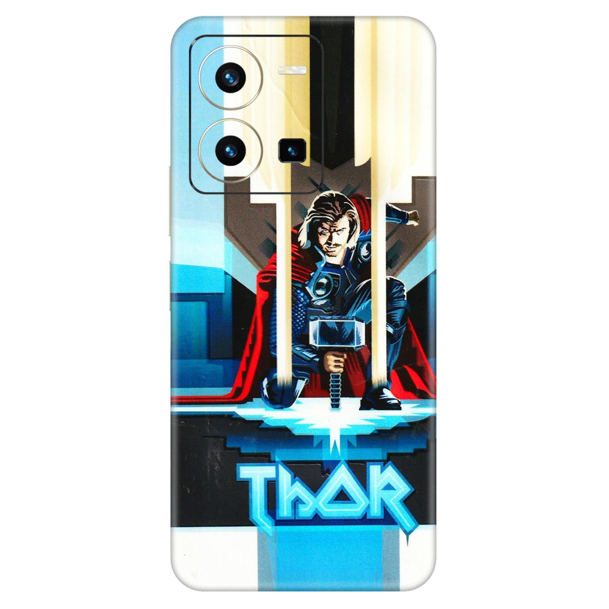 VIVO Y Series Phone Skins (All Models) - Thor - 3D Embossed Finish (L-137) Vivo Y35 2022