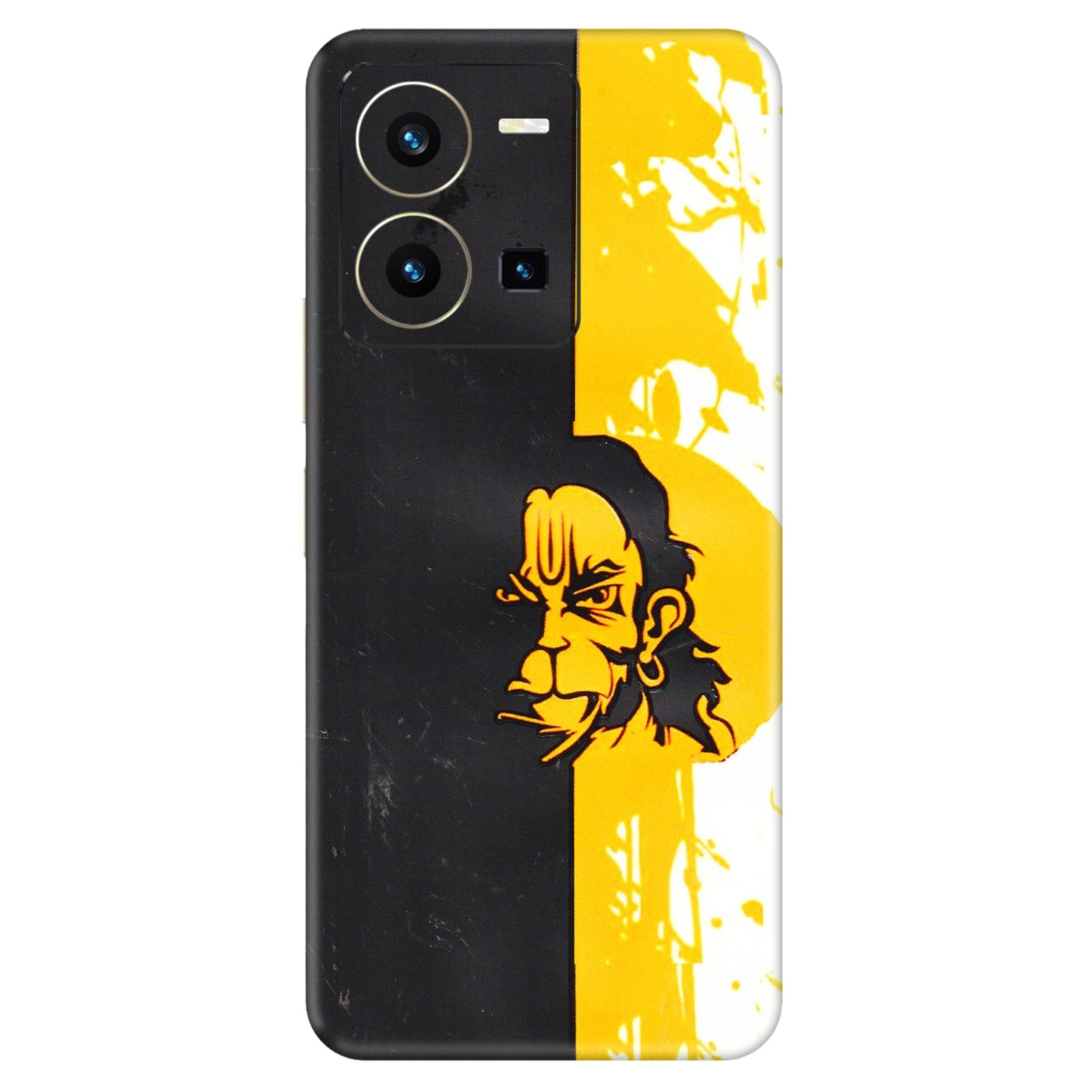 VIVO Y Series Phone Skins (All Models) - Bajrangbali - 3D Embossed Finish (L-151) Vivo Y35 2022