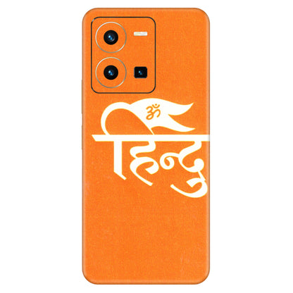 VIVO Y Series Phone Skins (All Models) - Hindu Kesari - 3D Embossed Finish (L-154) Vivo Y35 2022