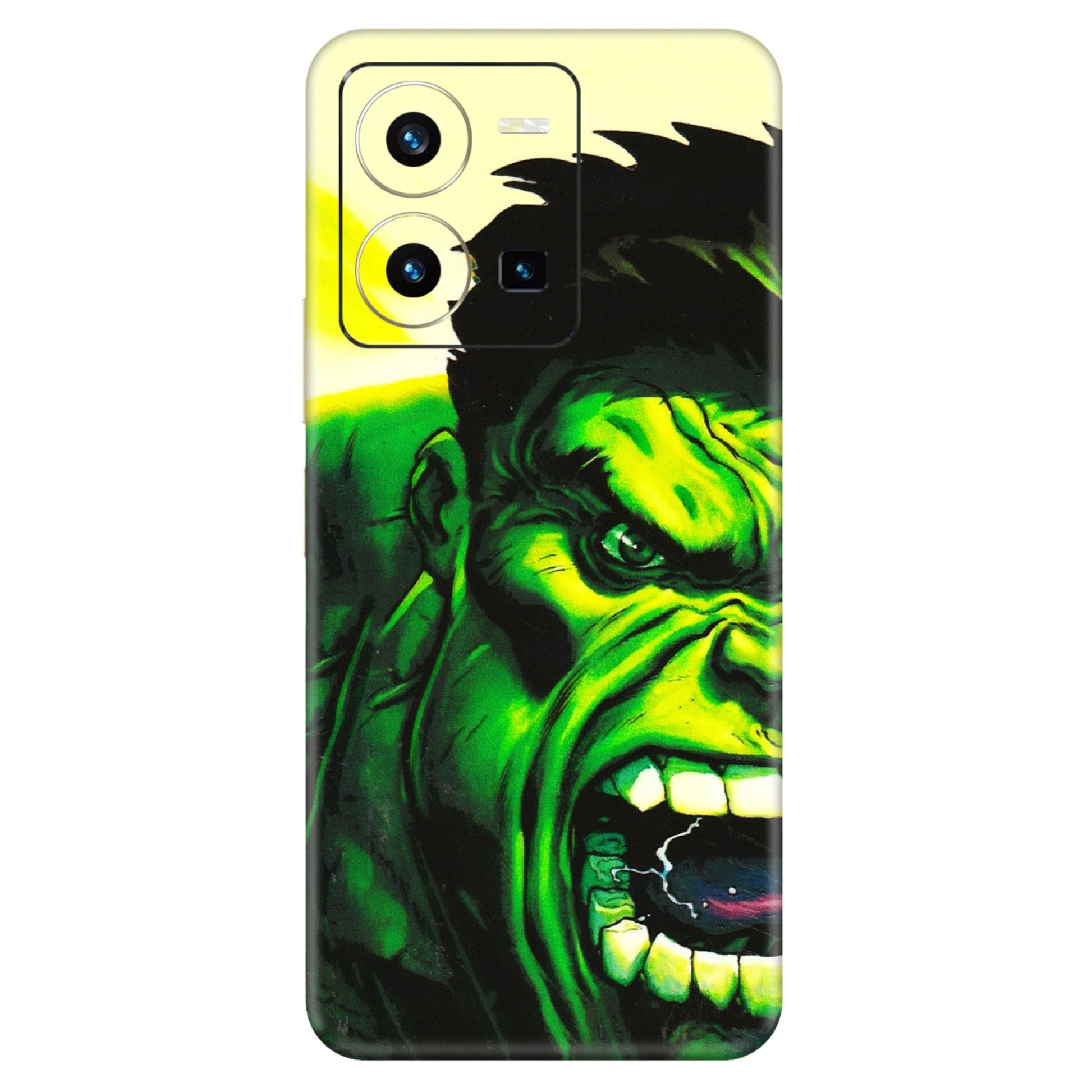 VIVO Y Series Phone Skins (All Models) - Hulk - 3D Embossed Finish (L-180) Vivo Y35 2022
