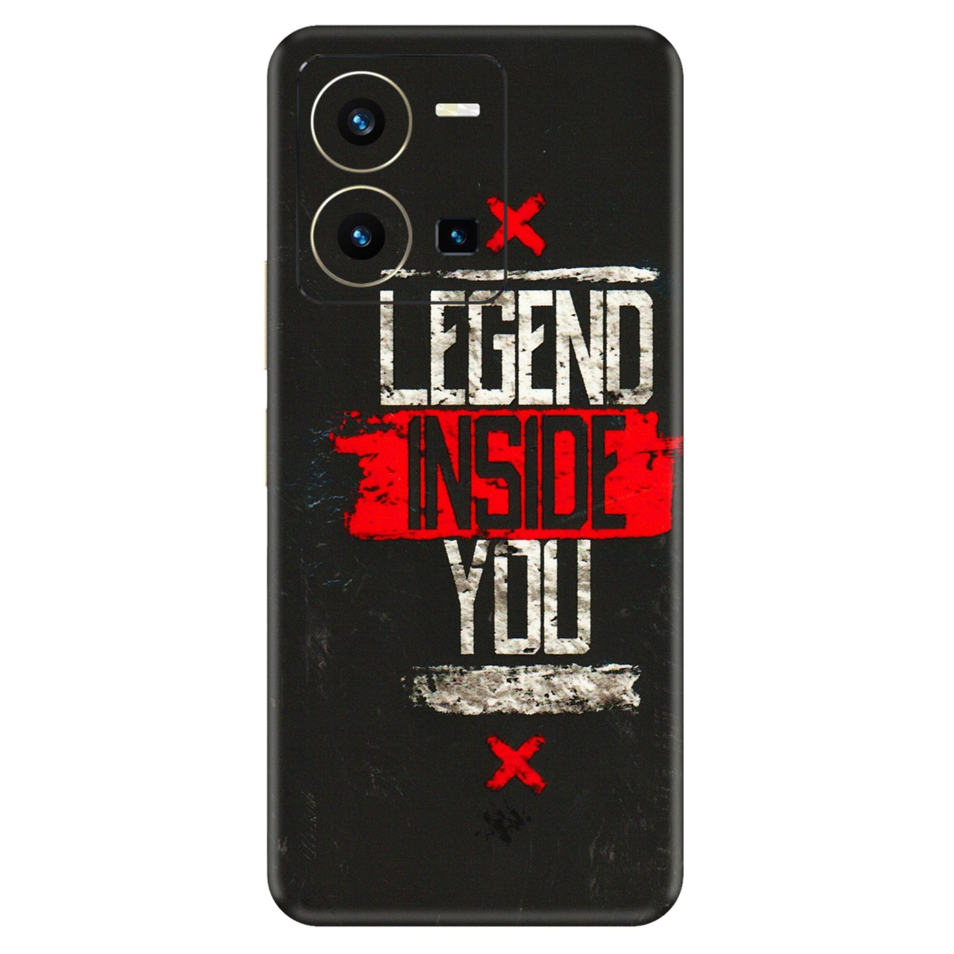 VIVO Y Series Phone Skins (All Models) - Legend Inside You - 3D Embossed Finish (L-186) Vivo Y35 2022