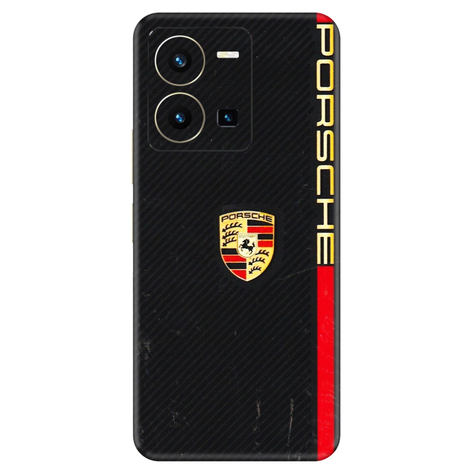 VIVO Y Series Phone Skins (All Models) - Premium Porsche - 3D Embossed Finish (L-225) Vivo Y35 2022