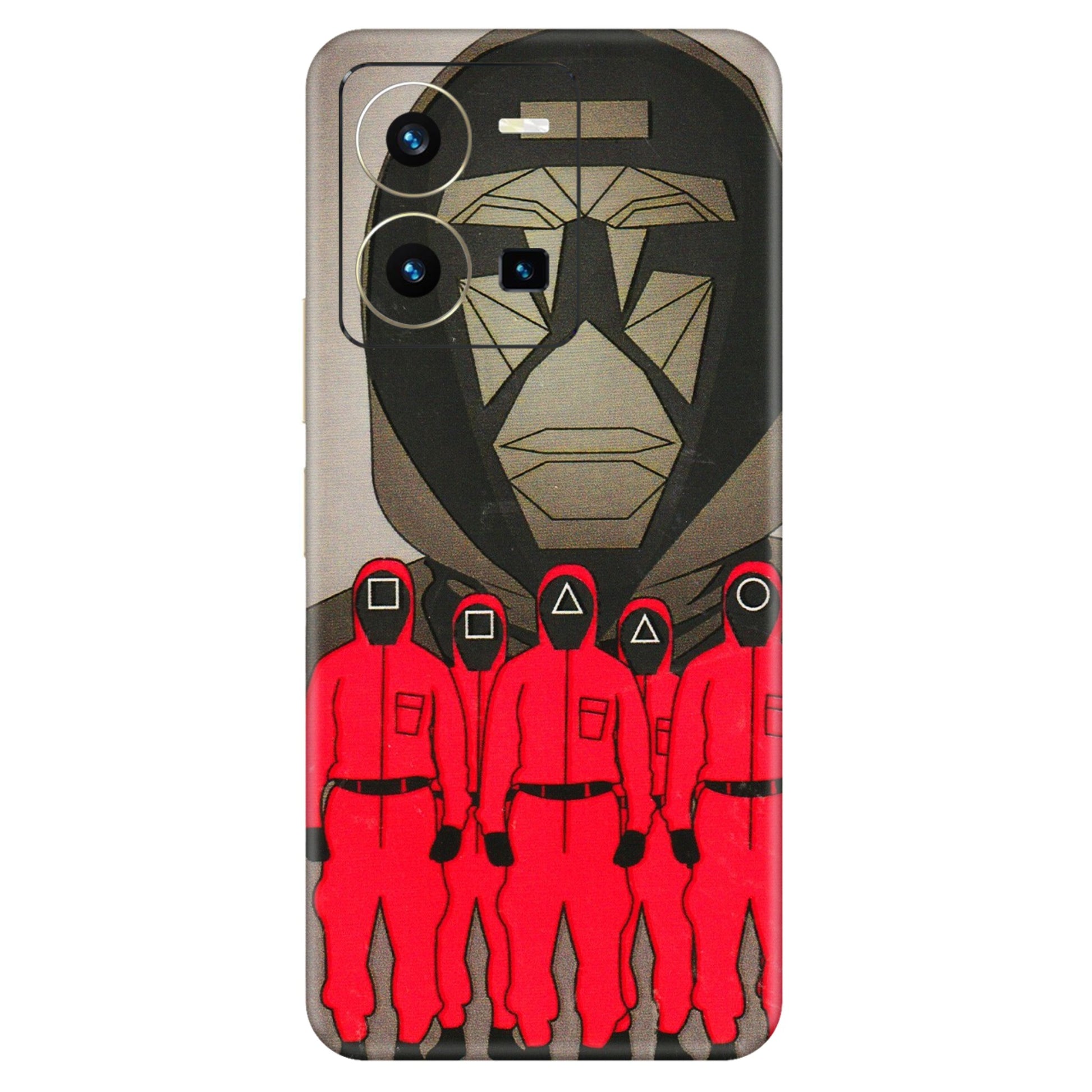 VIVO Y Series Phone Skins (All Models) - Squid Game Hero - 3D Embossed Finish (L-245) Vivo Y35 2022
