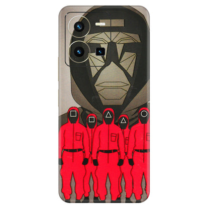 VIVO Y Series Phone Skins (All Models) - Squid Game Hero - 3D Embossed Finish (L-245) Vivo Y35 2022
