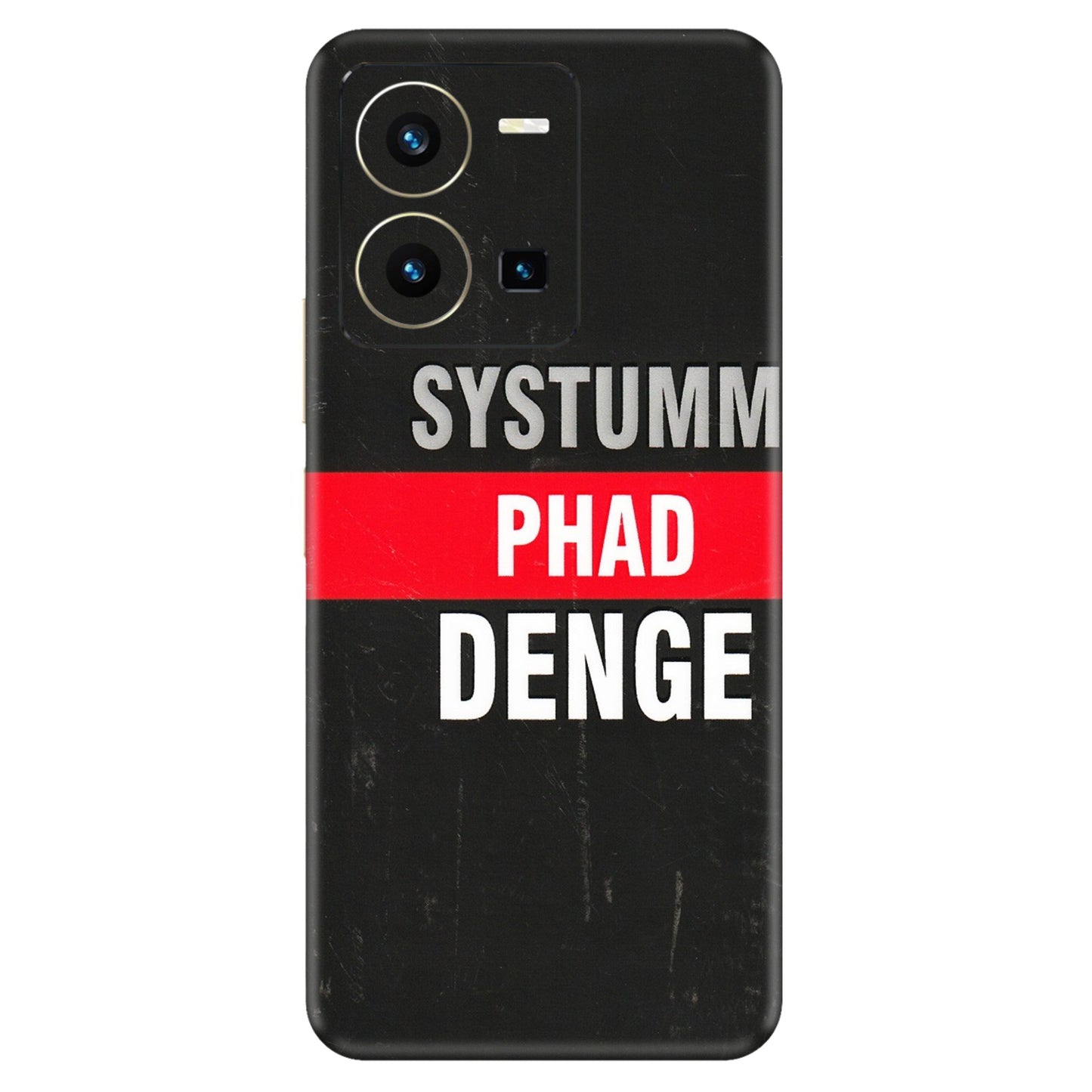 VIVO Y Series Phone Skins (All Models) - Systumm Phad Denge - 3D Embossed Finish (L-278) Vivo Y35 2022