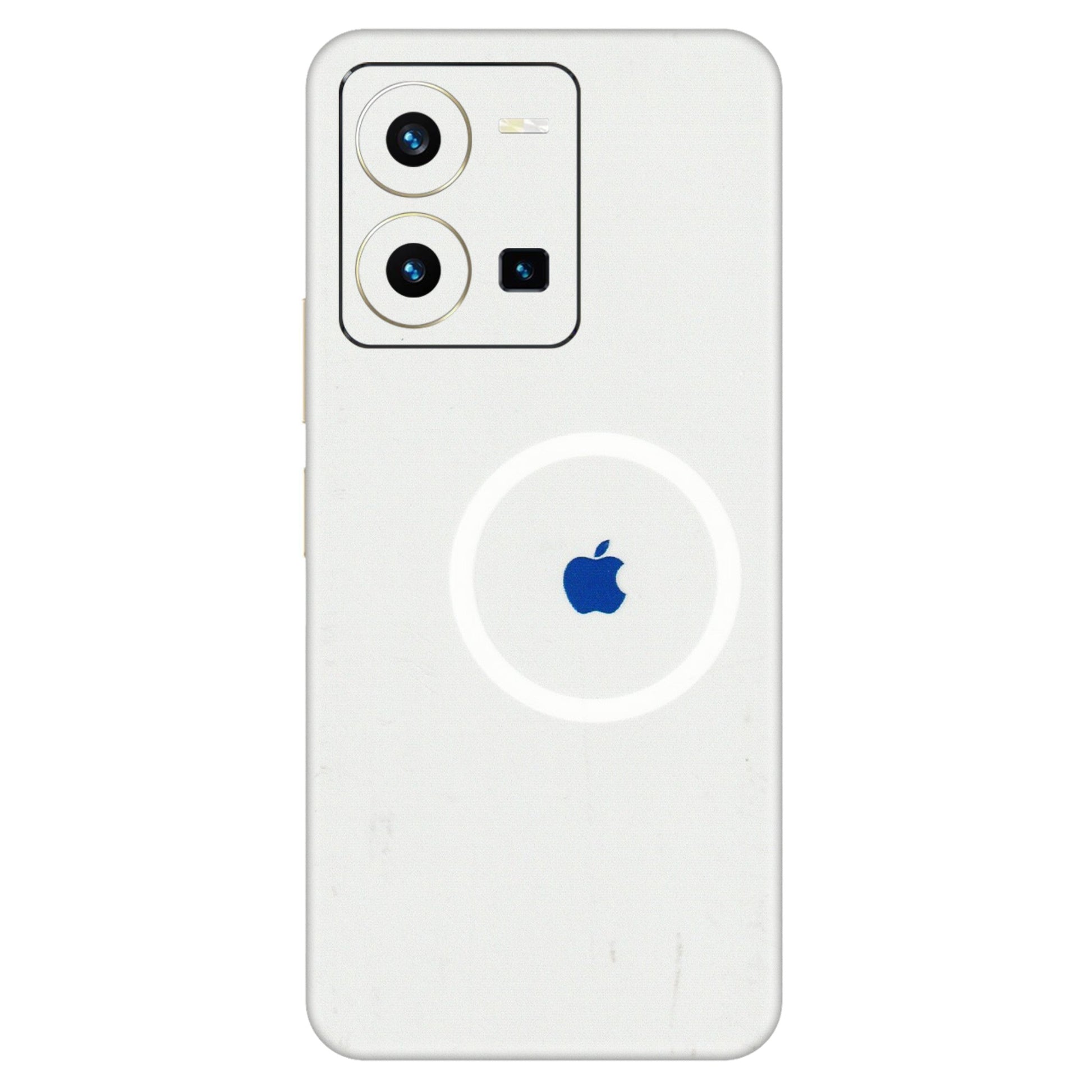 VIVO Y Series Phone Skins (All Models) - iPhone Magsafe Logo - 3D Embossed Finish (L-320) Vivo Y35 2022