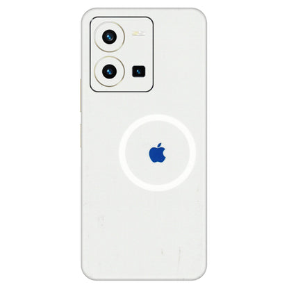 VIVO Y Series Phone Skins (All Models) - iPhone Magsafe Logo - 3D Embossed Finish (L-320) Vivo Y35 2022