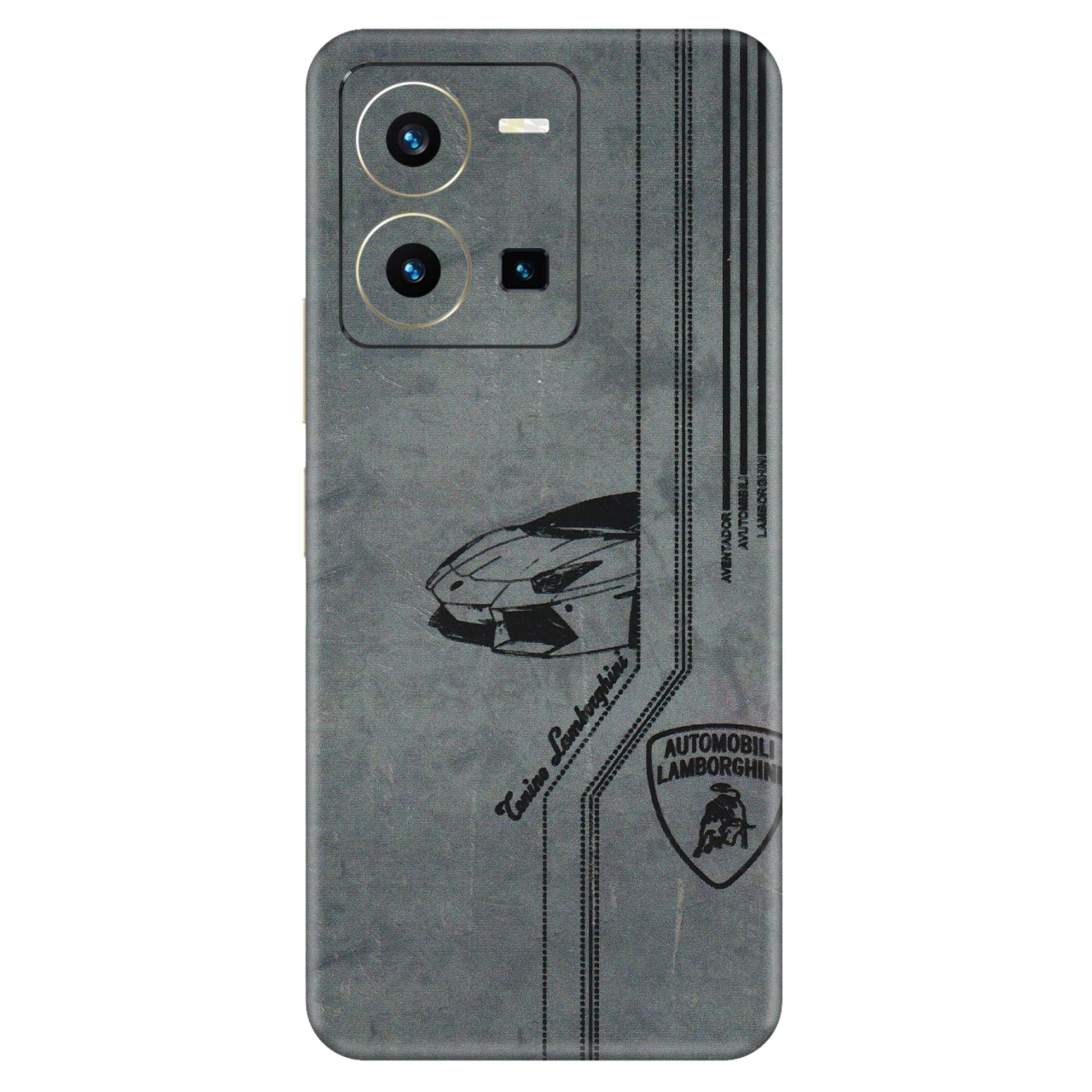 VIVO Y Series Phone Skins (All Models) - New Lamborgini Aventador - 3D Embossed Finish (L-321) Vivo Y35 2022