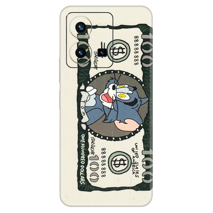 VIVO Y Series Phone Skins (All Models) - Tom Hundred Dollar - 3D Embossed Finish (L-324) Vivo Y35 2022