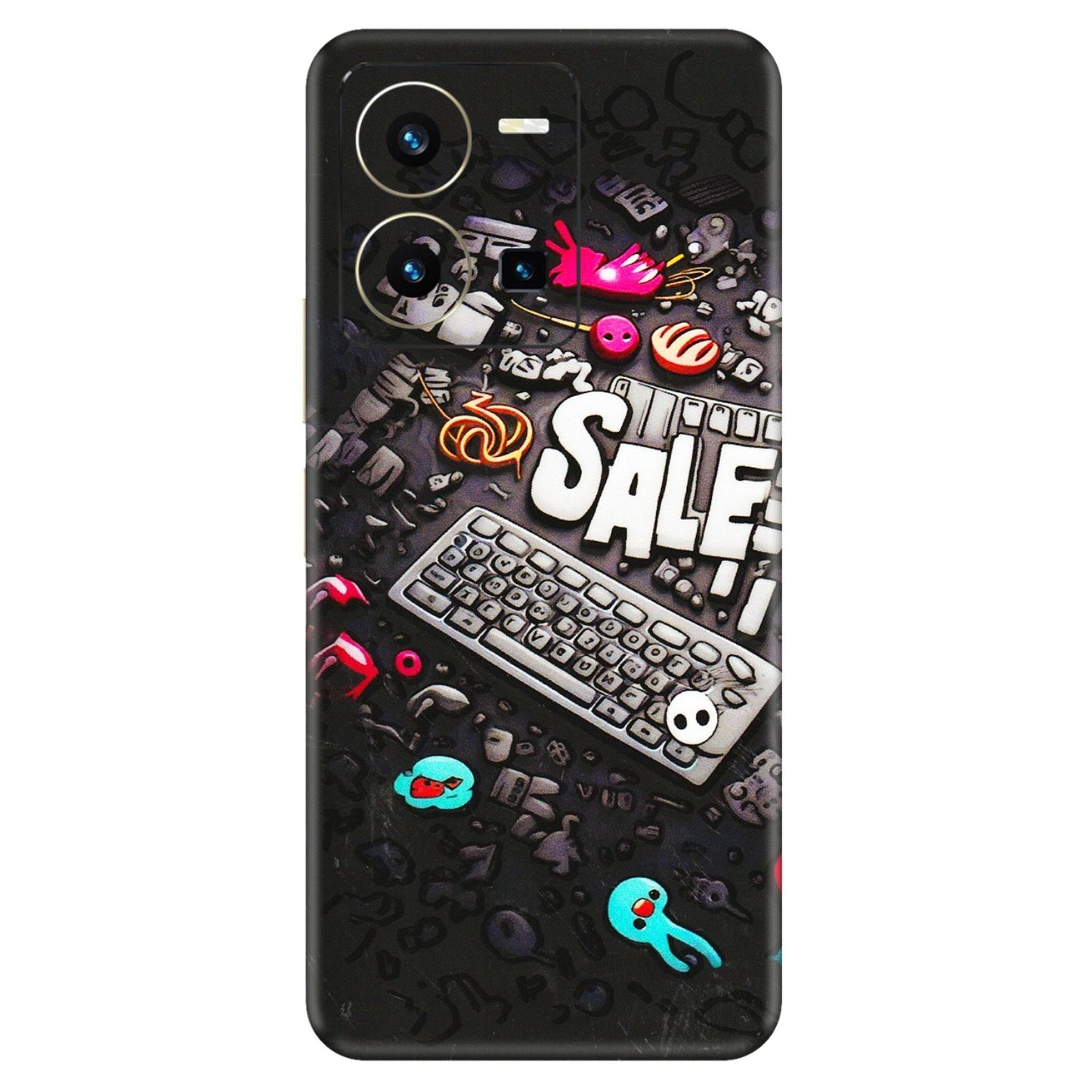VIVO Y Series Phone Skins (All Models) - Gadgets Sale - 3D Embossed Finish (L-50) Vivo Y35 2022
