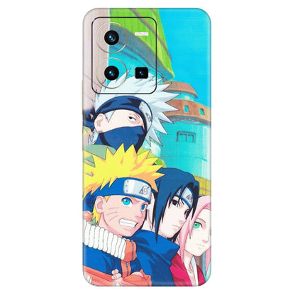 VIVO Y Series Phone Skins (All Models) - Team Minato And Kakashi - Matte Finish (M-101) Vivo Y35 2022