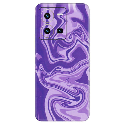 VIVO Y Series Phone Skins (All Models) - Hazy Purple Nights - Matte Finish (M-14) Vivo Y35 2022