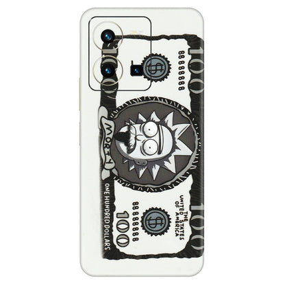 VIVO Y Series Phone Skins (All Models) - Rick And Morty Hundred Dollar Anime - Matte Finish (M-161) Vivo Y35 2022