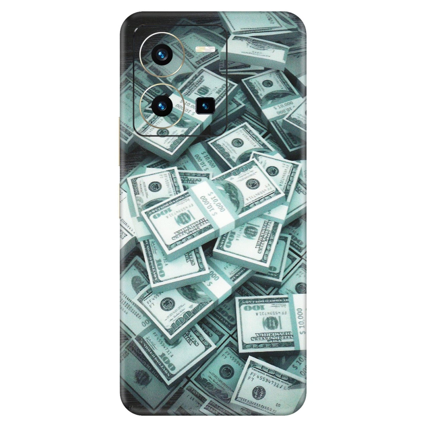 VIVO Y Series Phone Skins (All Models) - Hundred Dollar Bill - Matte Finish (M-162) Vivo Y35 2022
