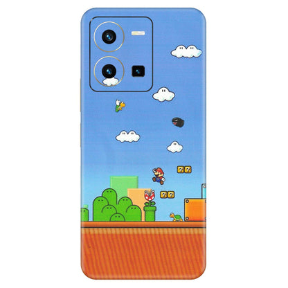 VIVO Y Series Phone Skins (All Models) - Mario Game Scene - Matte Finish (M-24) Vivo Y35 2022