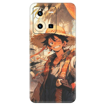 VIVO Y Series Phone Skins (All Models) - Anime Character Smile - Matte Finish (M-33) Vivo Y35 2022