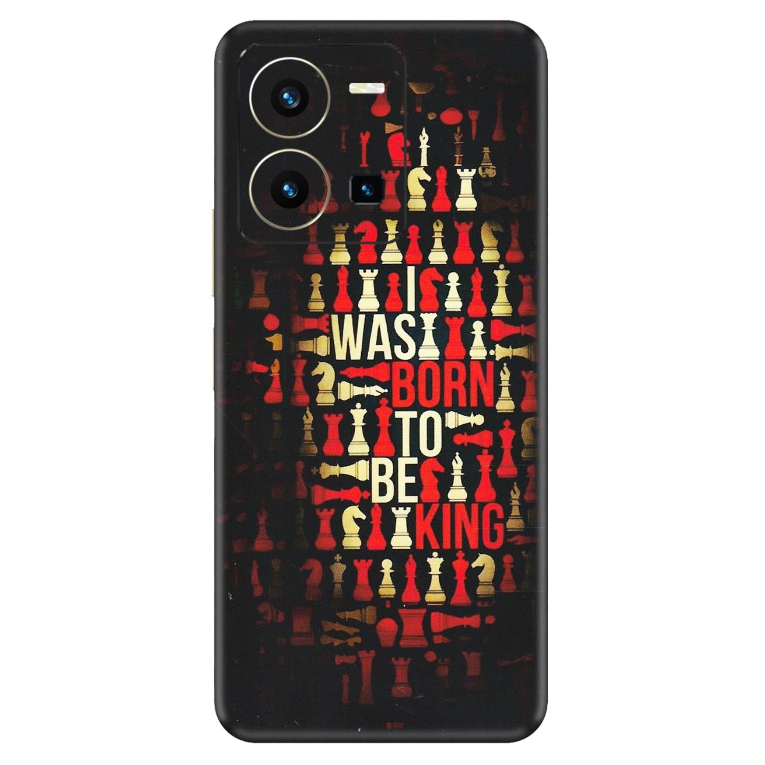 VIVO Y Series Phone Skins (All Models) - Born To Be King - Matte Finish (M-73) Vivo Y35 2022