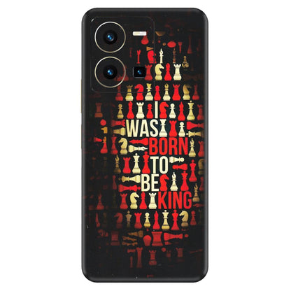 VIVO Y Series Phone Skins (All Models) - Born To Be King - Matte Finish (M-73) Vivo Y35 2022