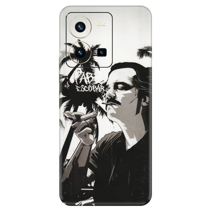 VIVO Y Series Phone Skins (All Models) - Pab Escobar - Transparent Finish (T-05) Vivo Y35 2022