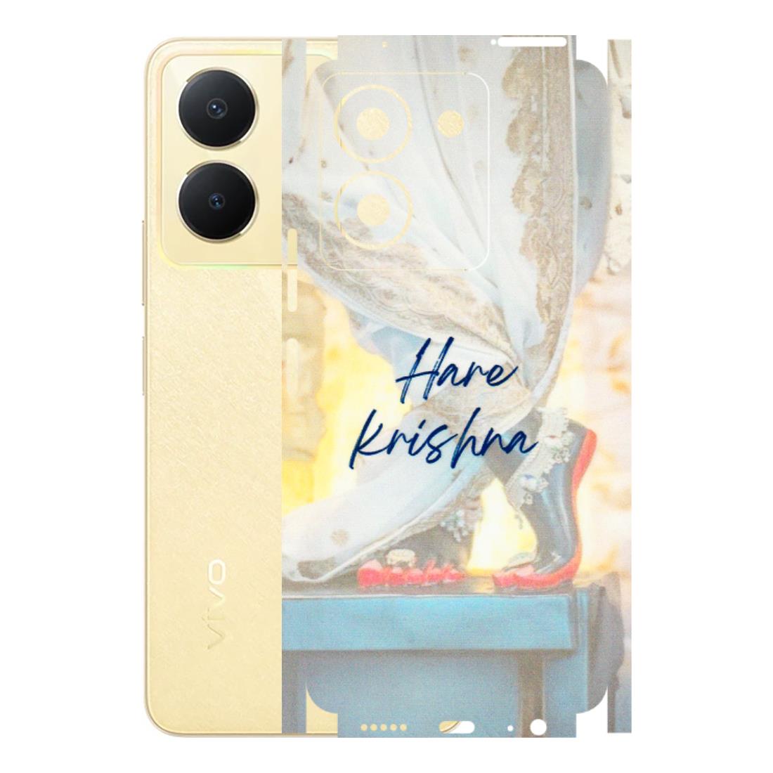 VIVO Y Series Phone Skins (All Models) - Hare Krishna - 3D Embossed Finish (L-03) Vivo Y36
