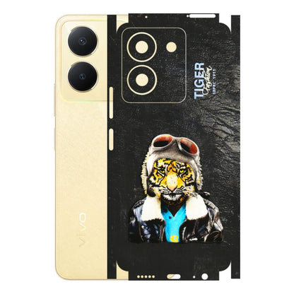 VIVO Y Series Phone Skins (All Models) - Rider Tiger - 3D Embossed Finish (L-113) Vivo Y36