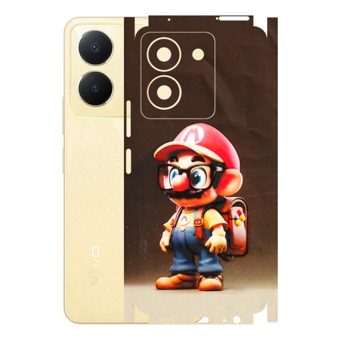 VIVO Y Series Phone Skins (All Models) - Little Mario - 3D Embossed Finish (L-119) Vivo Y36