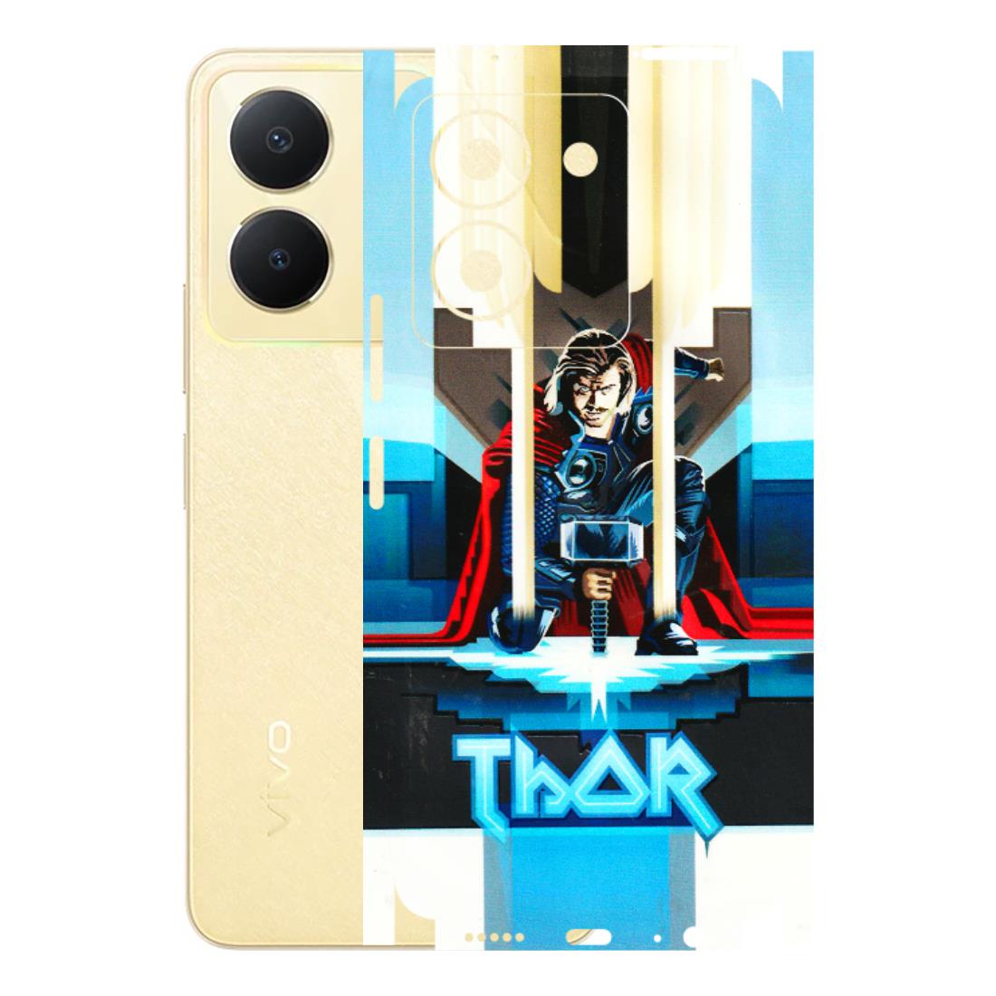 VIVO Y Series Phone Skins (All Models) - Thor - 3D Embossed Finish (L-137) Vivo Y36