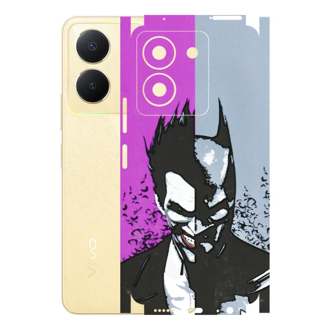 VIVO Y Series Phone Skins (All Models) - Batman & Joker - 3D Embossed Finish (L-143) Vivo Y36