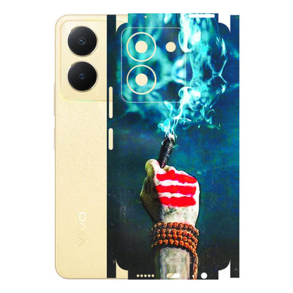 VIVO Y Series Phone Skins (All Models) - Mahadev Bhakt - 3D Embossed Finish (L-146) Vivo Y36