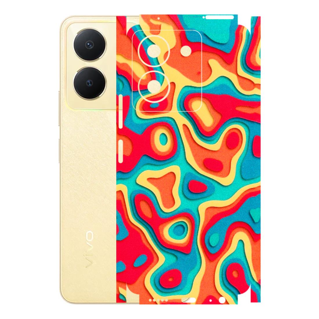 VIVO Y Series Phone Skins (All Models) - Abstract Swirl - 3D Embossed Finish (L-150) Vivo Y36