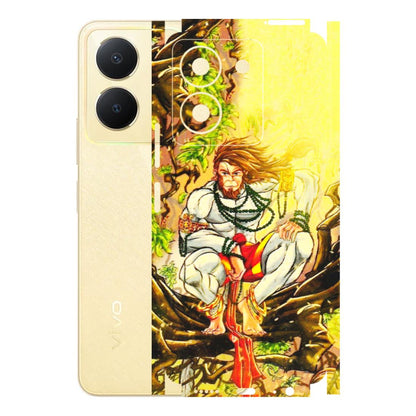 VIVO Y Series Phone Skins (All Models) - Lord Hanuman - 3D Embossed Finish (L-152) Vivo Y36
