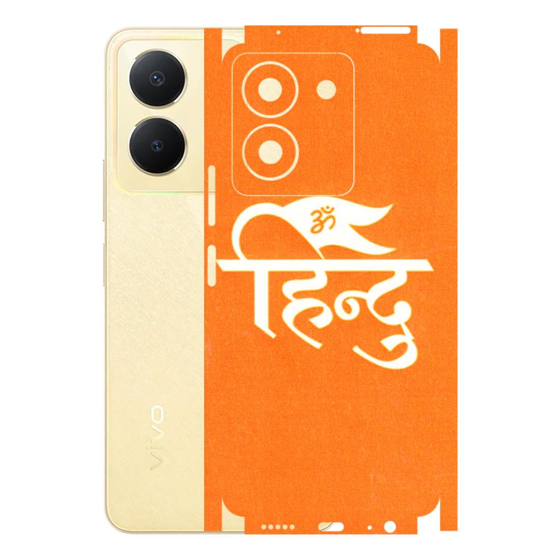 VIVO Y Series Phone Skins (All Models) - Hindu Kesari - 3D Embossed Finish (L-154) Vivo Y36