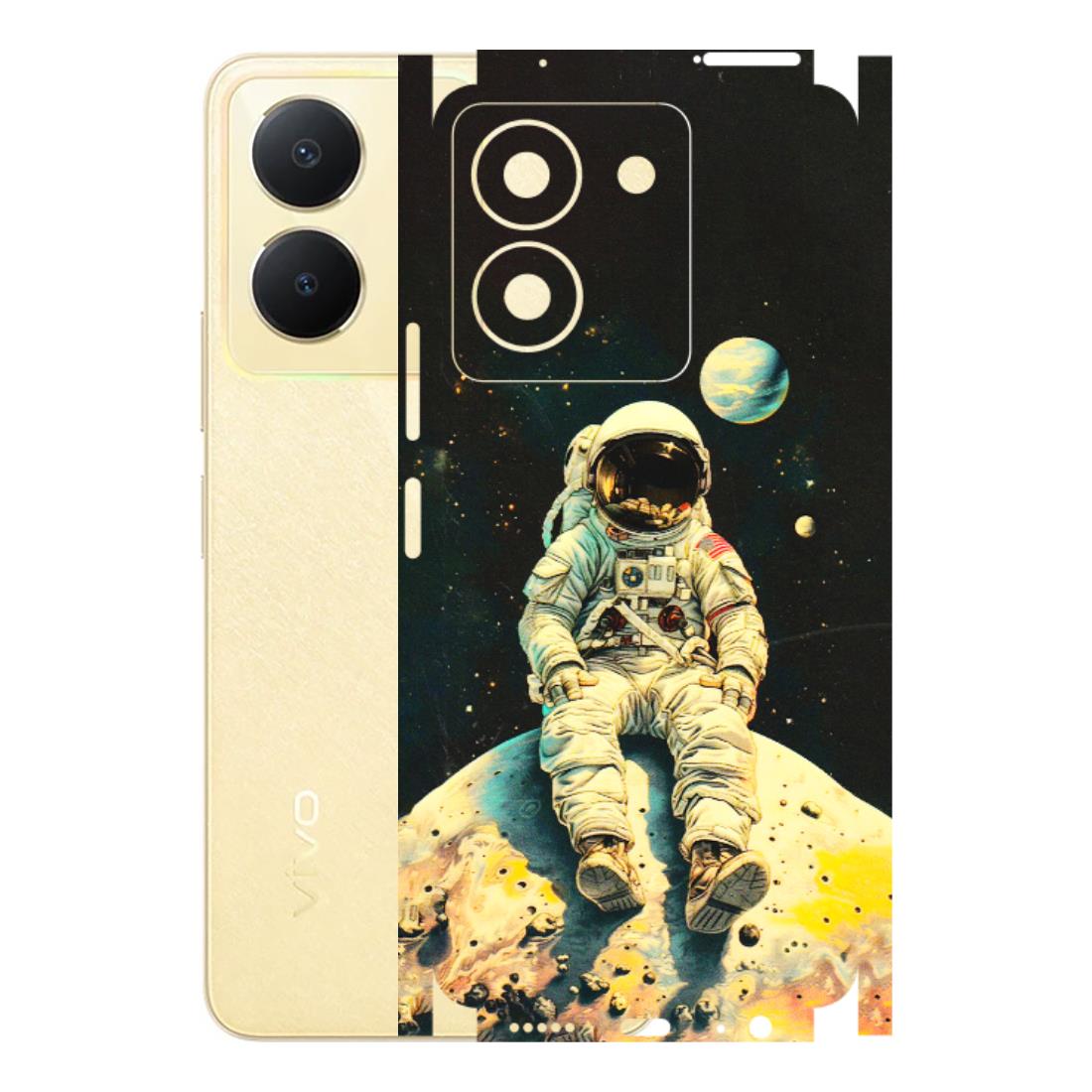 VIVO Y Series Phone Skins (All Models) - Astronaut in Space - 3D Embossed Finish (L-16) Vivo Y36