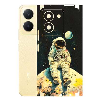 VIVO Y Series Phone Skins (All Models) - Astronaut in Space - 3D Embossed Finish (L-16) Vivo Y36