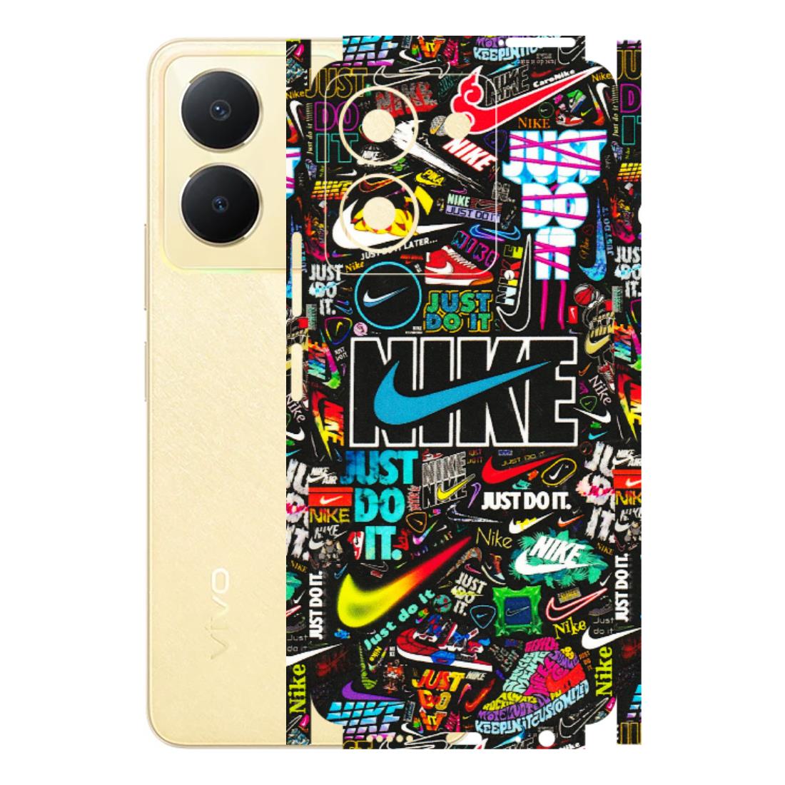 VIVO Y Series Phone Skins (All Models) - Just Do It Doodles - 3D Embossed Finish (L-166) Vivo Y36