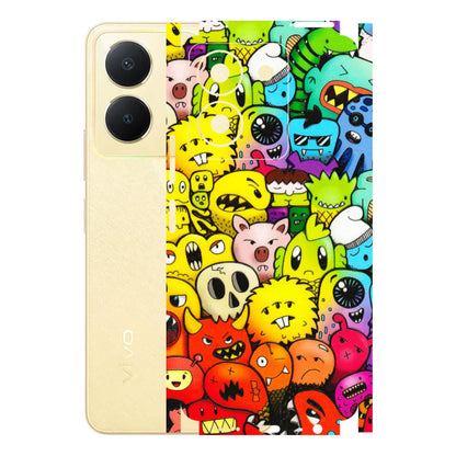 VIVO Y Series Phone Skins (All Models) - Angry Funkies - 3D Embossed Finish (L-169) Vivo Y36
