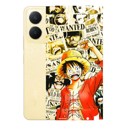 VIVO Y Series Phone Skins (All Models) - Luffy Anime - 3D Embossed Finish (L-177) Vivo Y36