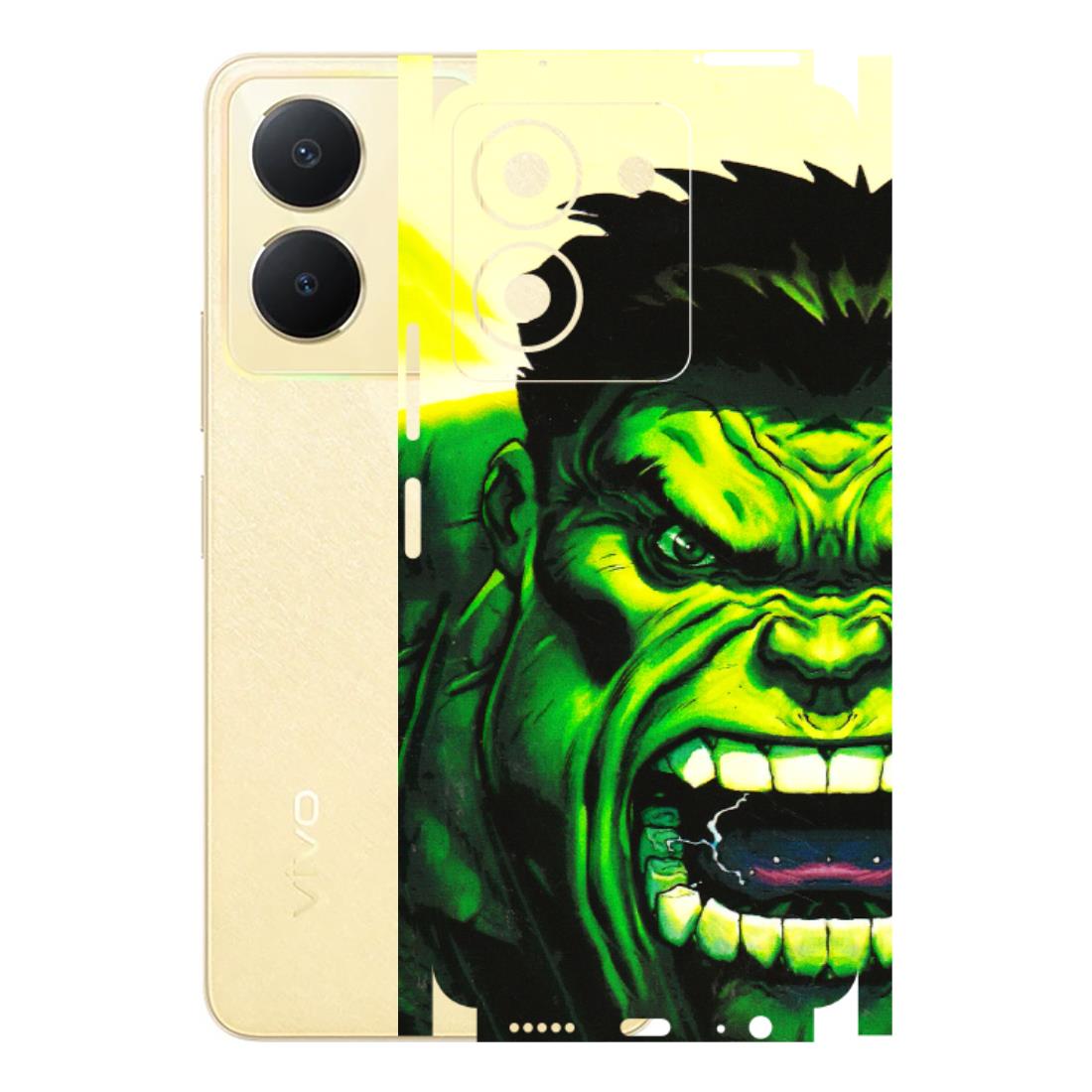 VIVO Y Series Phone Skins (All Models) - Hulk - 3D Embossed Finish (L-180) Vivo Y36