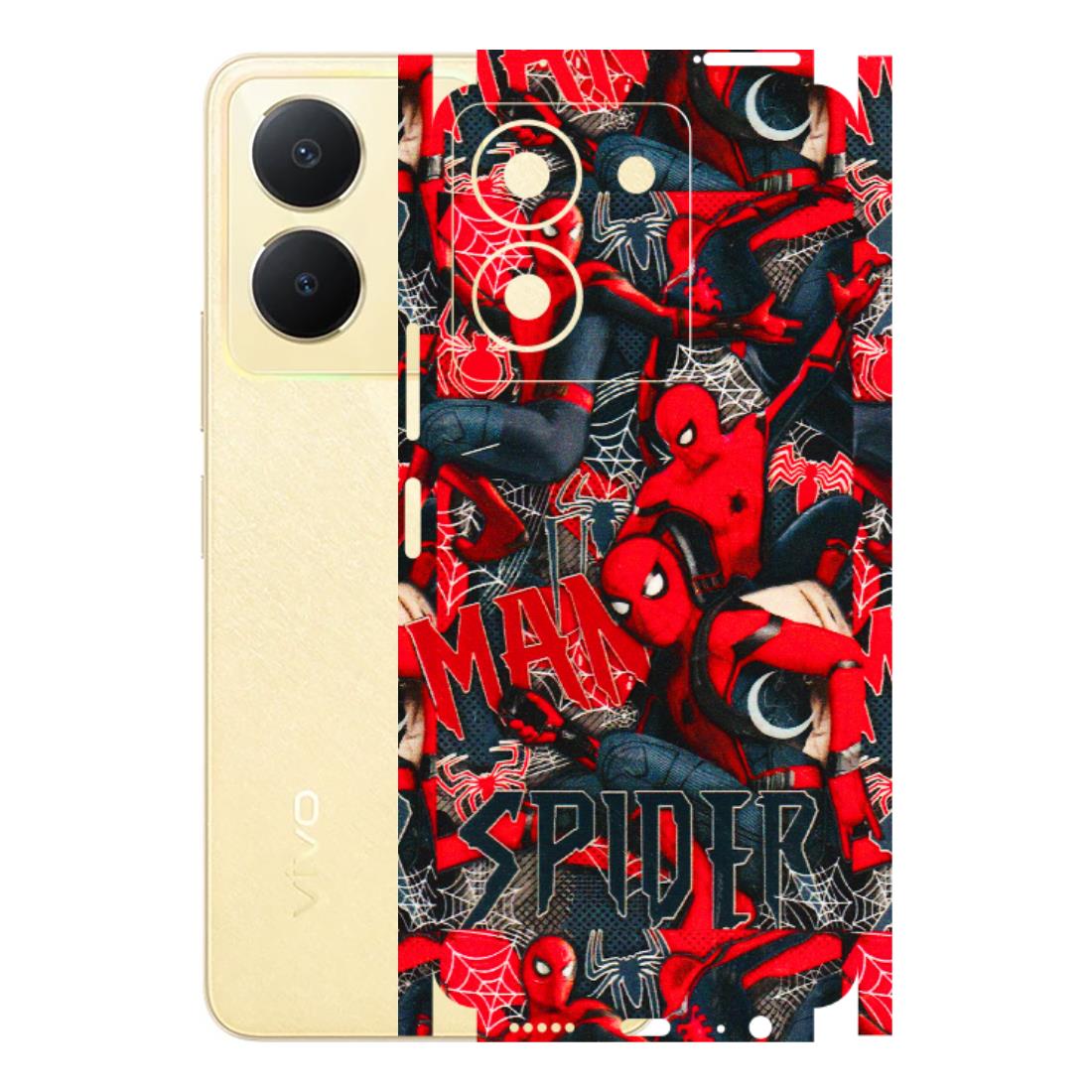 VIVO Y Series Phone Skins (All Models) - SpiderMan Cool - 3D Embossed Finish (L-188) Vivo Y36