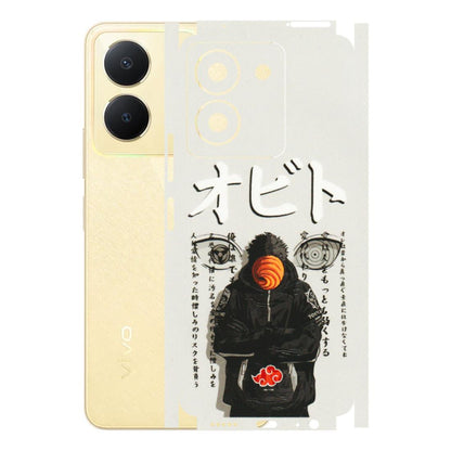 VIVO Y Series Phone Skins (All Models) - Obito Anime Eye - 3D Embossed Finish (L-19) Vivo Y36