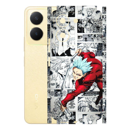 VIVO Y Series Phone Skins (All Models) - Anime Comic - 3D Embossed Finish (L-192) Vivo Y36
