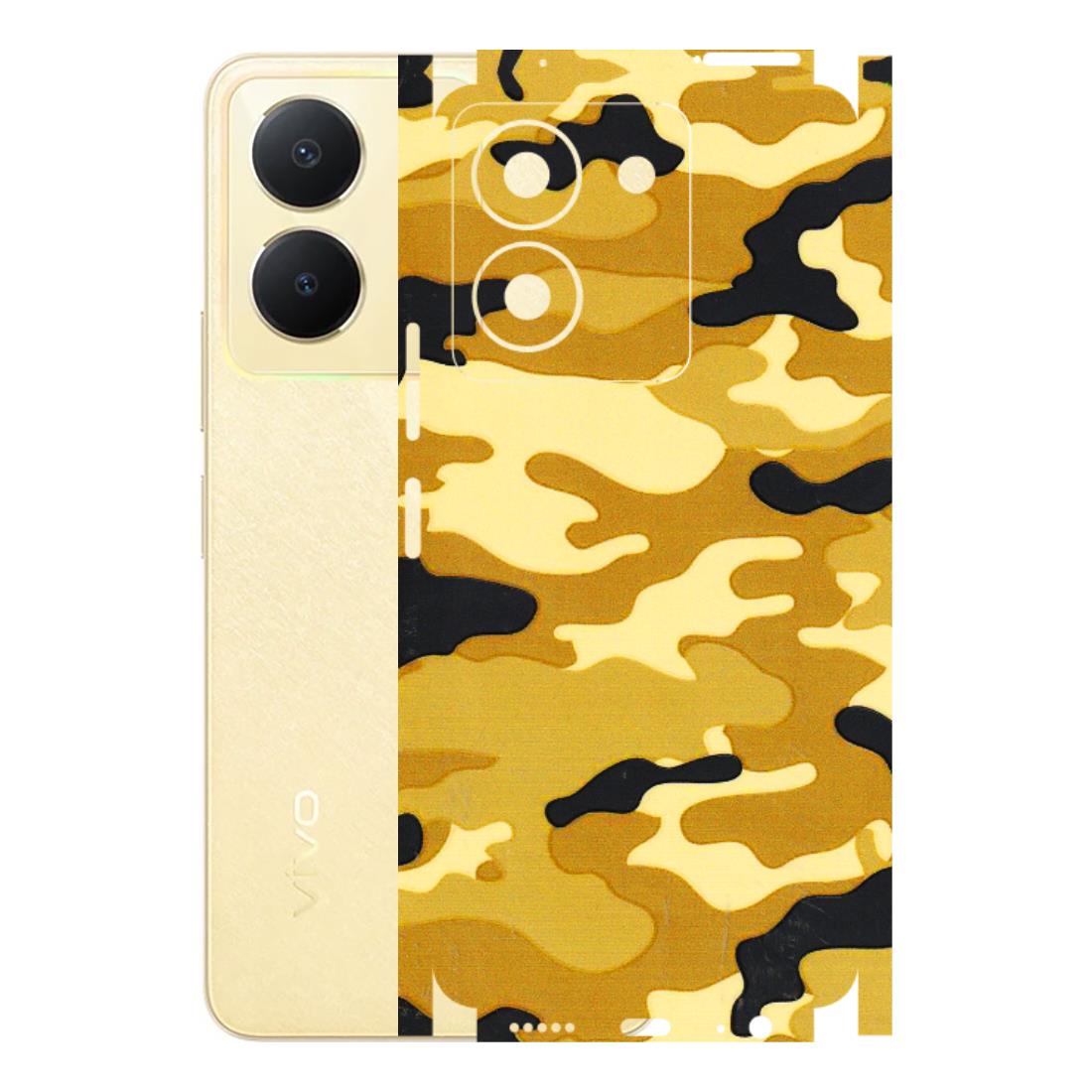VIVO Y Series Phone Skins (All Models) - Indian Camo - 3D Embossed Finish (L-228) Vivo Y36