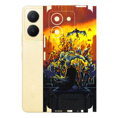 VIVO Y Series Phone Skins (All Models) - Games Doodles - 3D Embossed Finish (L-24) Vivo Y36