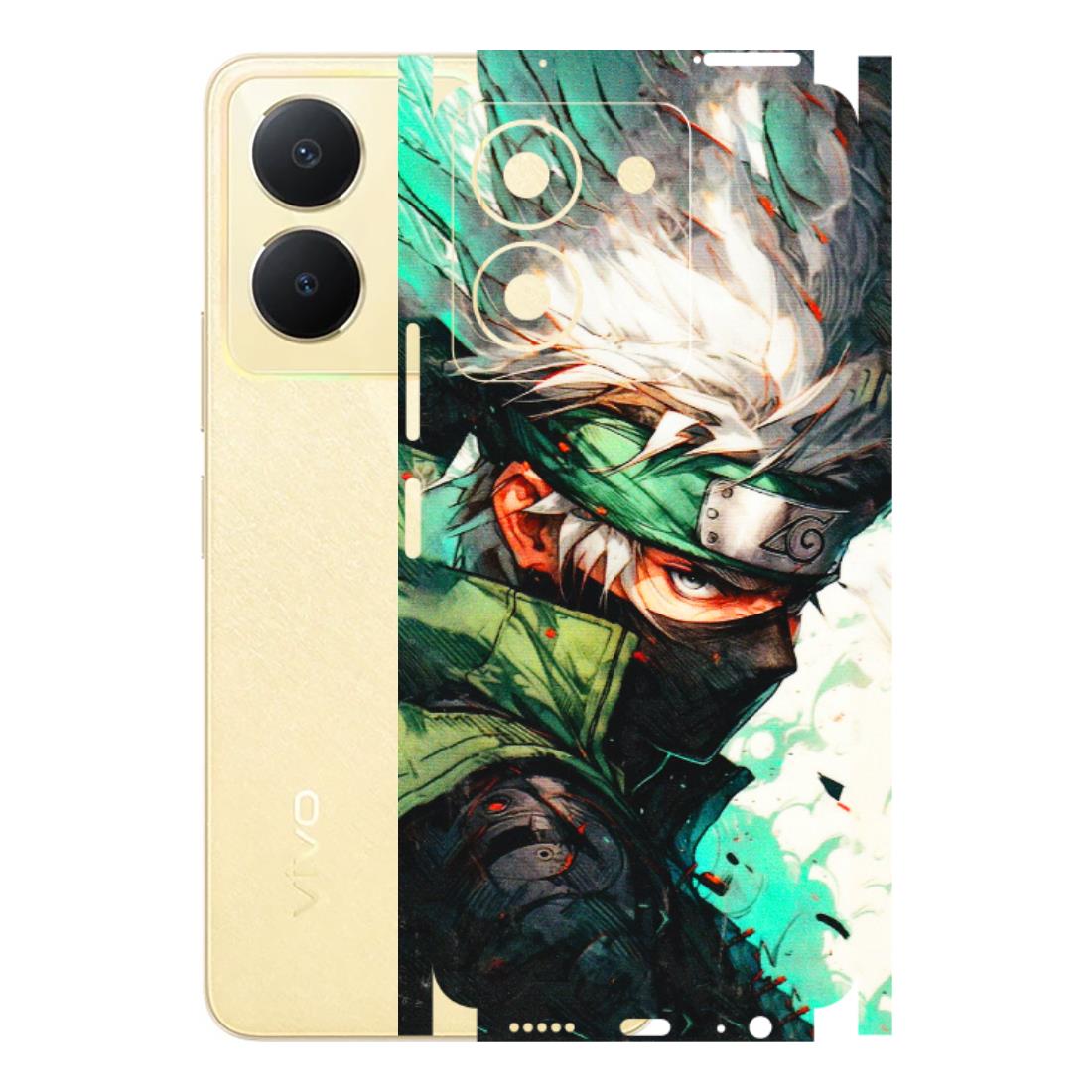VIVO Y Series Phone Skins (All Models) - Kakashi Side Profile - 3D Embossed Finish (L-249) Vivo Y36