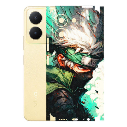 VIVO Y Series Phone Skins (All Models) - Kakashi Side Profile - 3D Embossed Finish (L-249) Vivo Y36