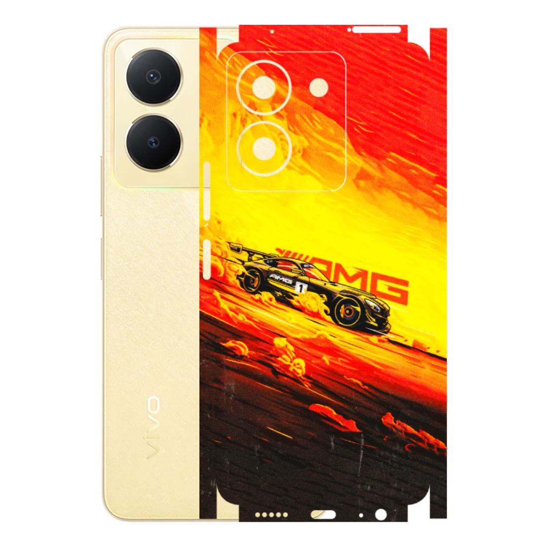 VIVO Y Series Phone Skins (All Models) - AMG Car Speed Cover - 3D Embossed Finish (L-256) Vivo Y36